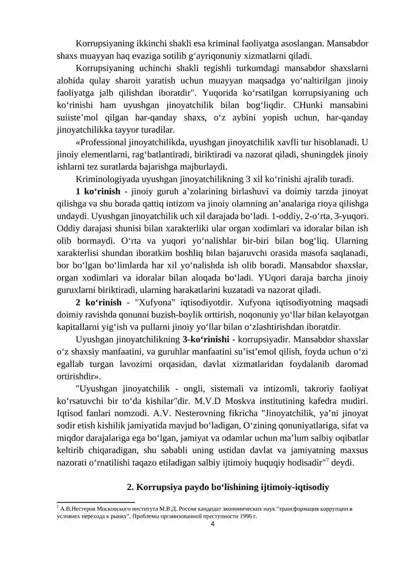 Korrupsiya tushunchasi va shakllanishi 4