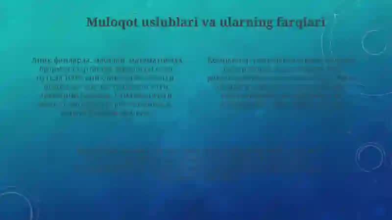 Aniq fanlar va kompyuter texnologiyalari sohalarida yozma va oĝzaki nutqning öziga xosligi 4