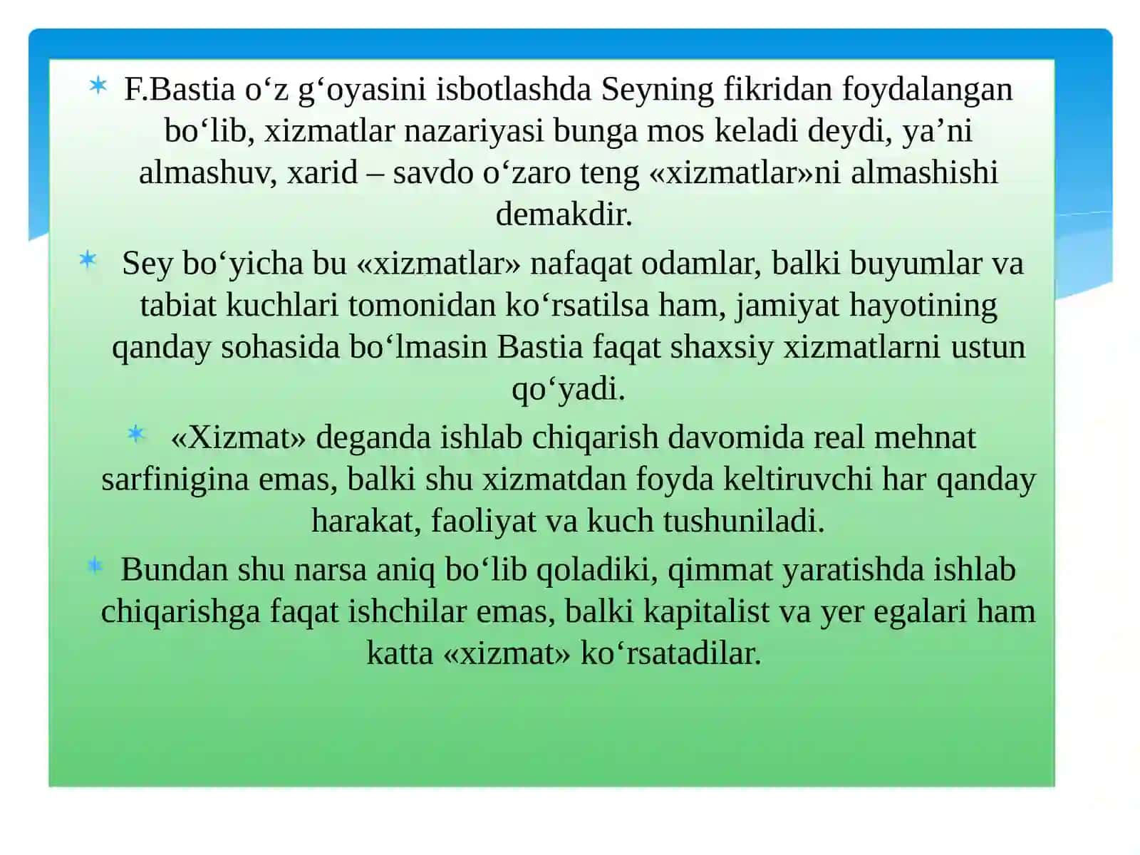 Bozoriqtisodiyotidamuxolif-sotsialistikyo`nalishmohiyativauningtarixiytaqdiri,Germaniyata`limotlari,unungasosiyyo`nalishlari 4