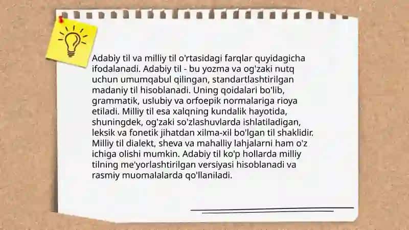 Milliy tilning tarixi 4