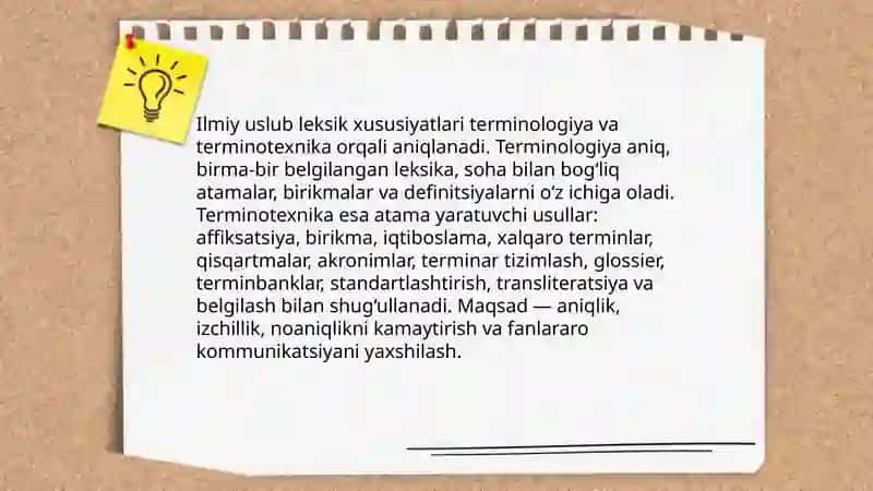 Ilmiy uslub va uning uslubiy xususiyatlari 4