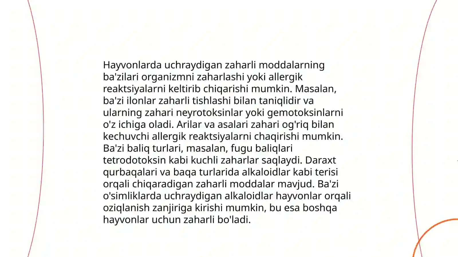 O'simliklar va hayvonlar toksikologiyasi 4