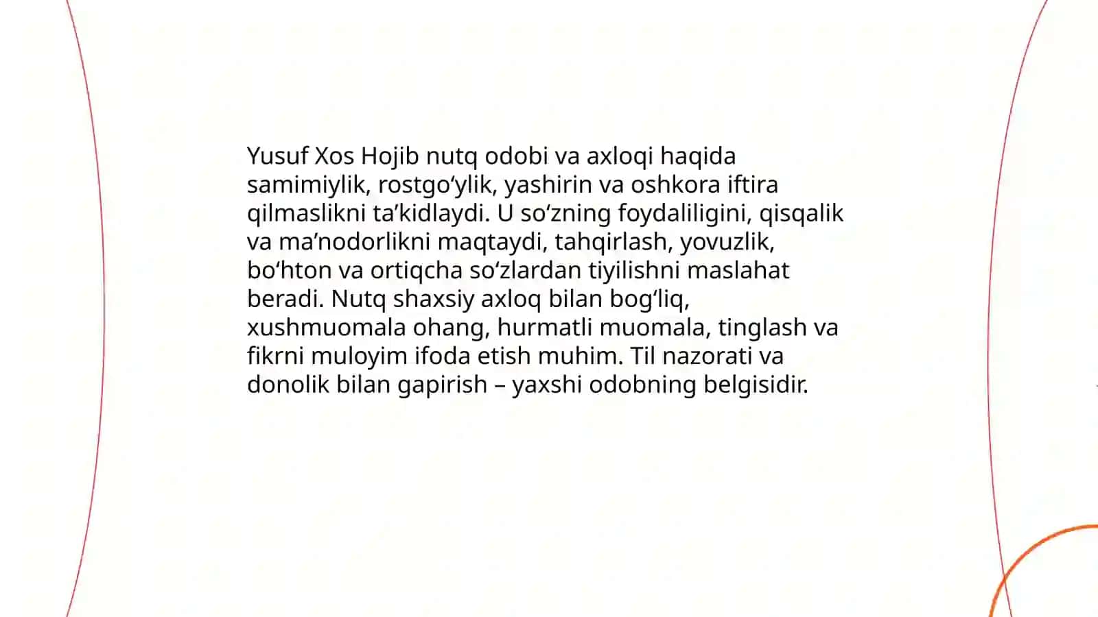 Qutadgʻu bilik asarida Nutq madaniyatiga oid qarashlar 4