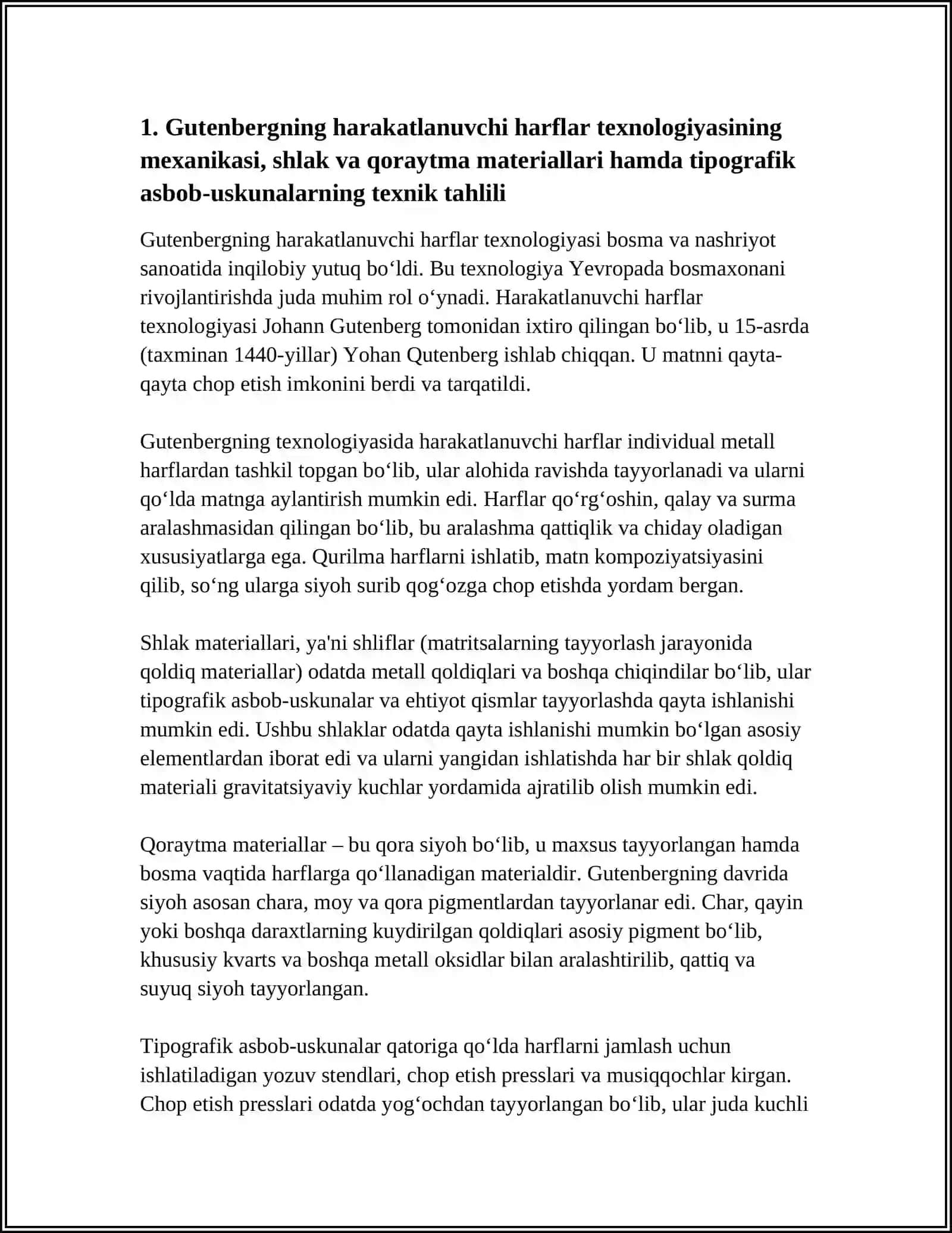 KITOB NASHR QILISHNING KASHF QILINISHI GUTENBERG VA UNING AHAMIYATI MURAKKAB TARIZDA 4