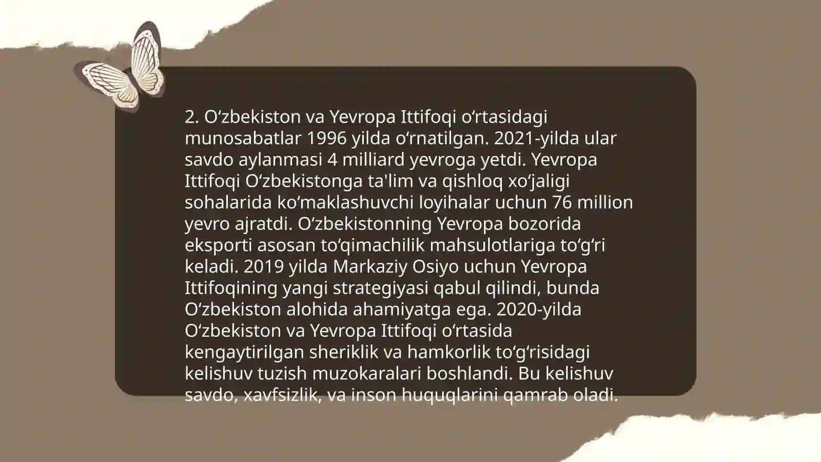 O'zbekistonning xalqaro tashkiloti bilan xalqaro aloqalari 4