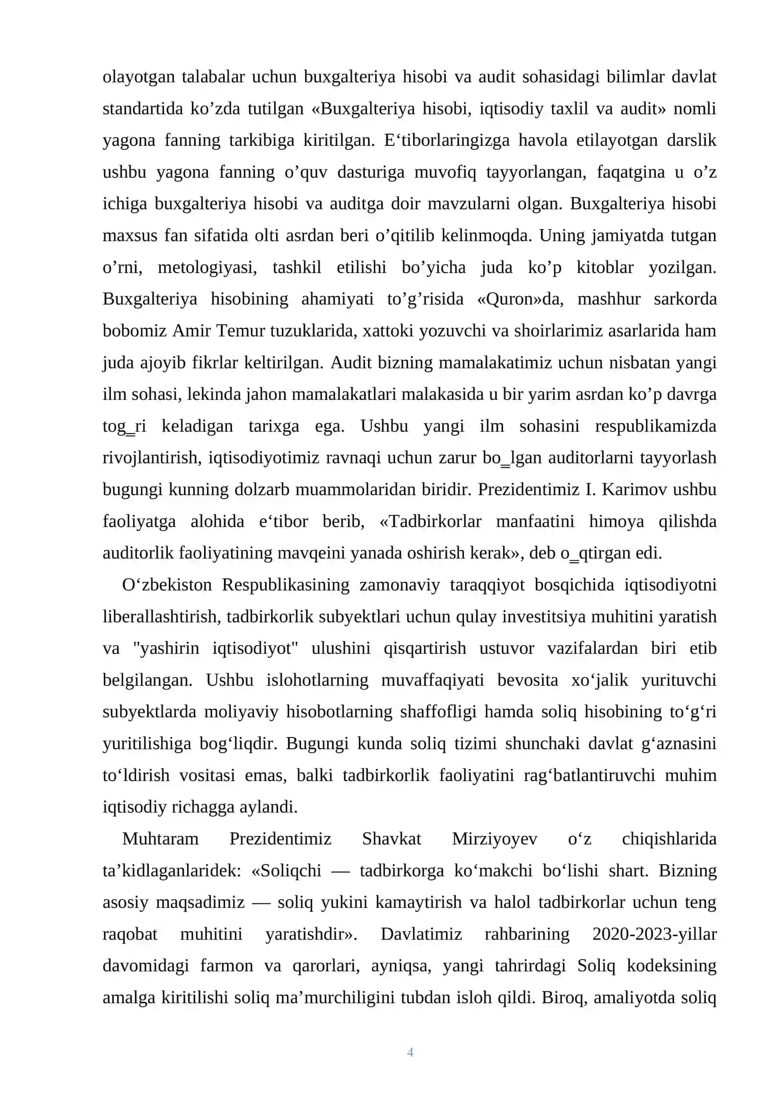Buxgalterlik hujjatlarini rasmiylashtirishdagi xatolar va ularning auditorlik tahlili 4