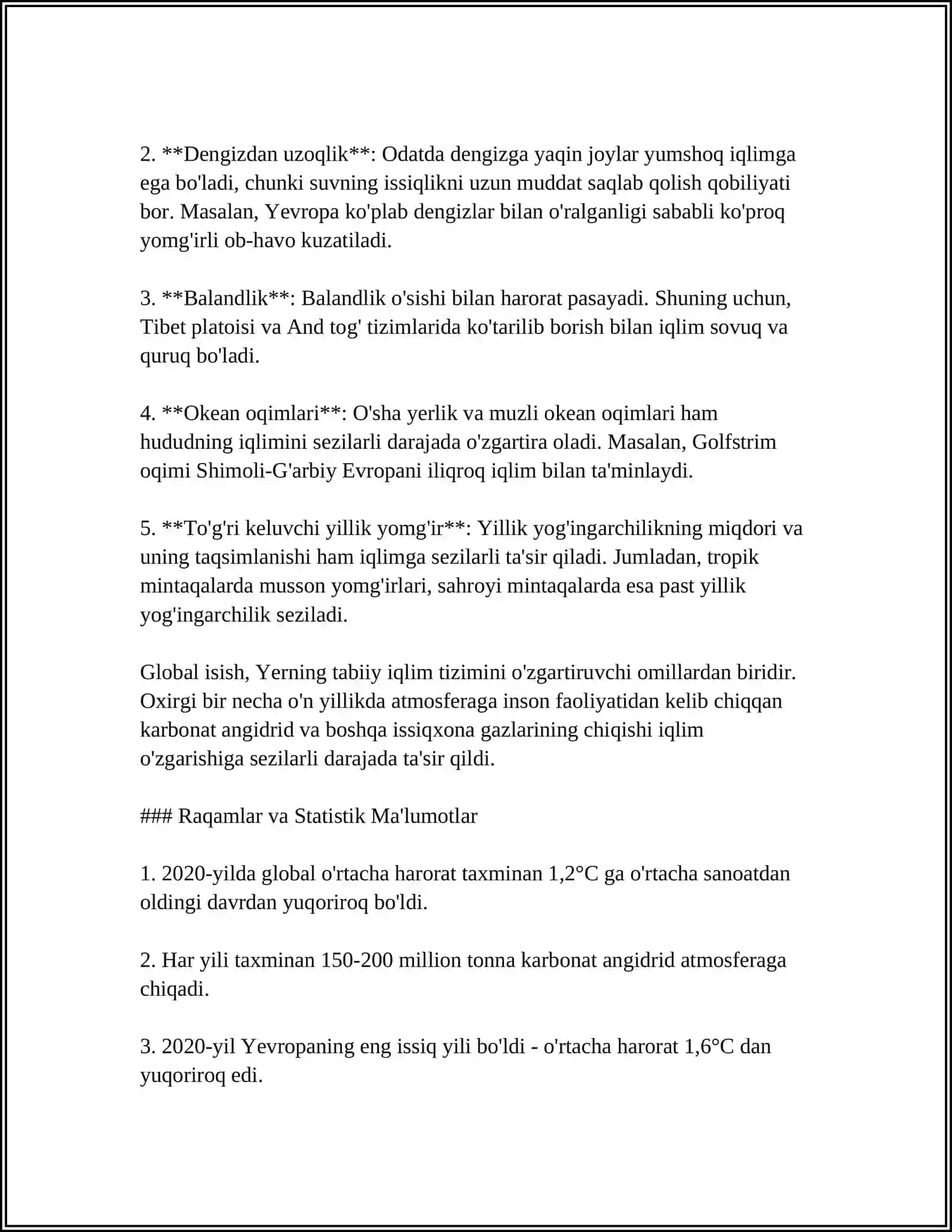 Fasillar va iqlim 4