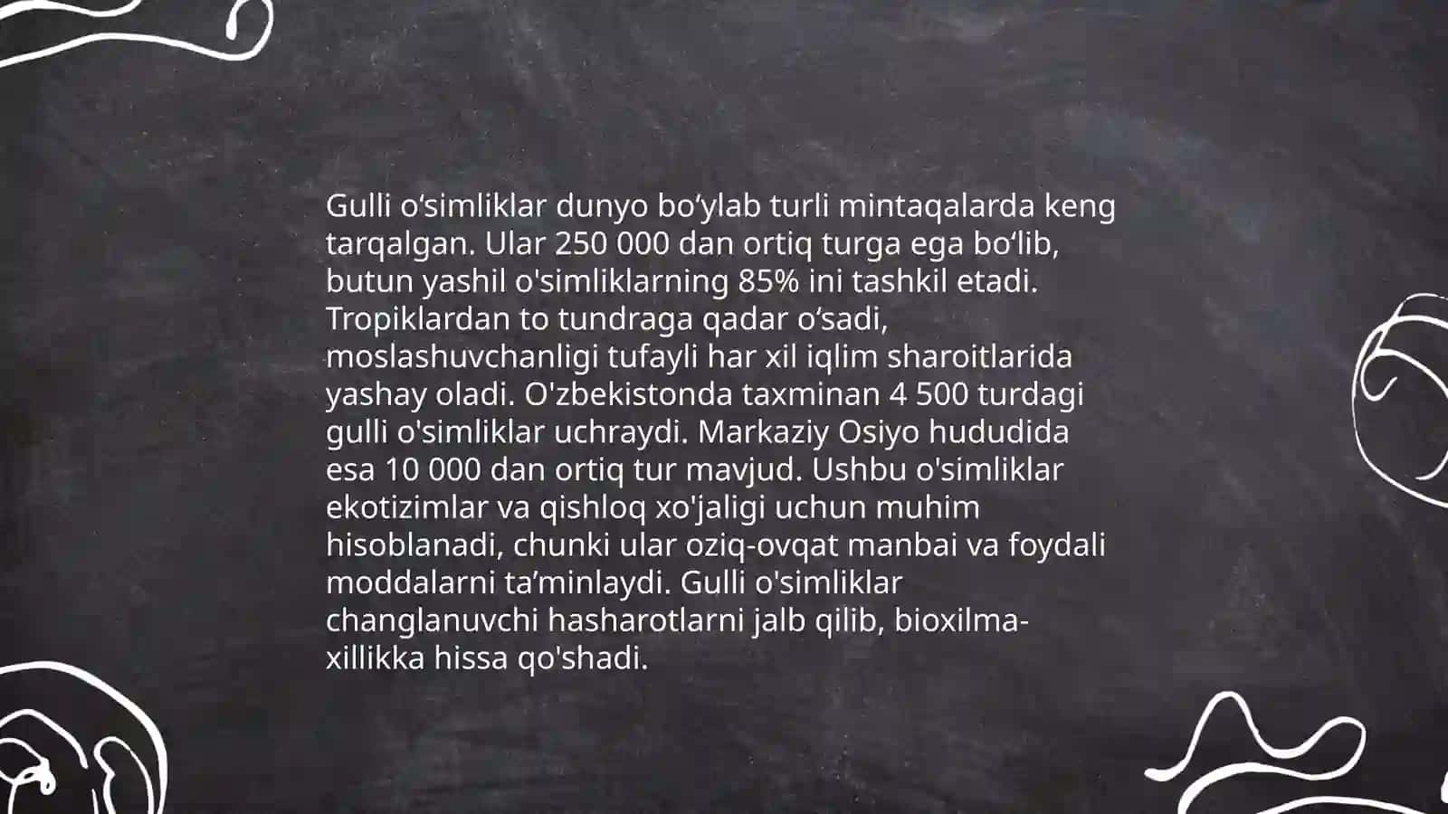 Gulli o‘simliklarning xilma xilligi 4