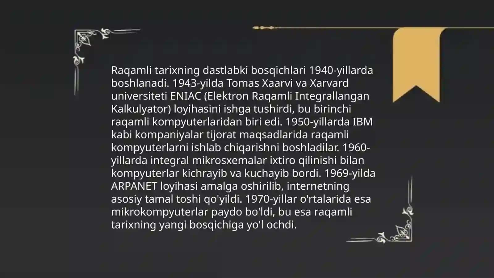 Raqamli tarix tushunchasining yoyilish tarixi 4