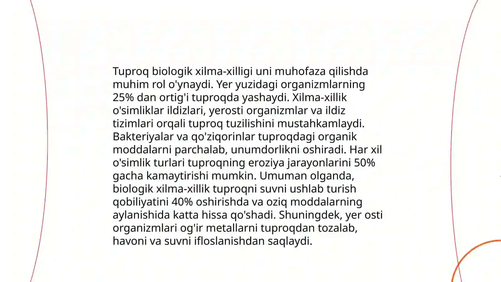 Tuproqdan oqilona foydalanish va oziq ovqat xafsizligi 4