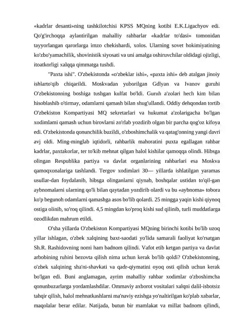 MUSTAQILLIK YILLARIDA QISHLOQ XO'JALIGI VA SANOAT SOHASIDAGI O'ZGARISHLAR 4