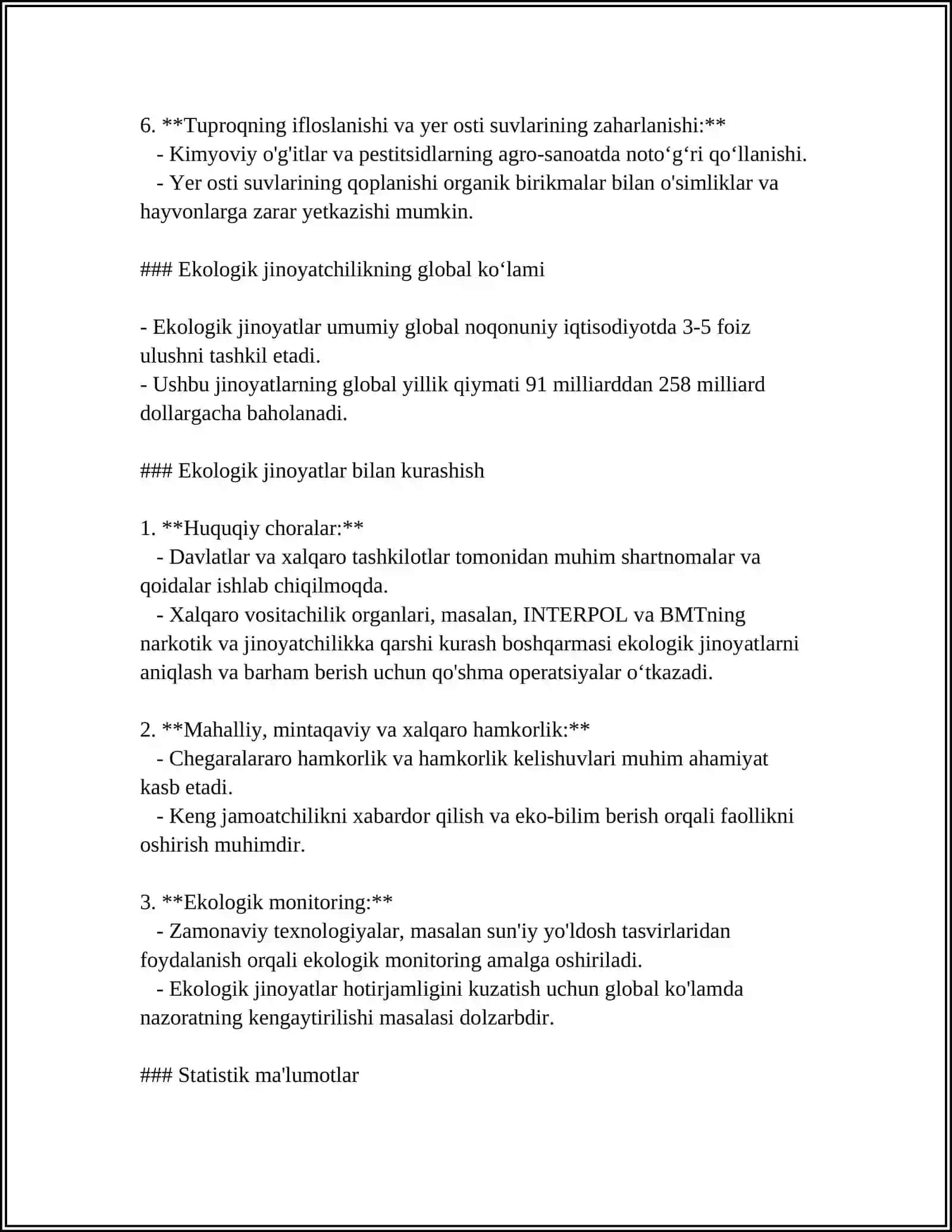Ekologik jinoyatlar 4