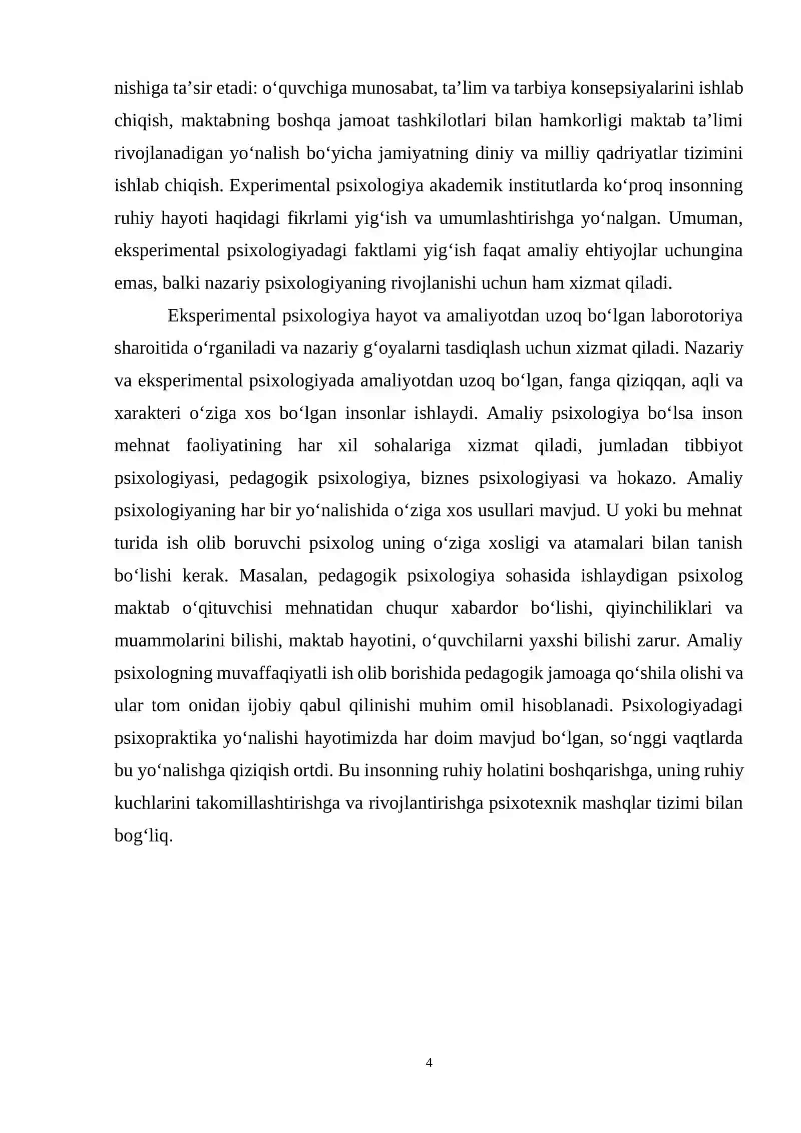 Psixologik xizmat fani rivojlanishining ilmiy tarixiy asoslari 4