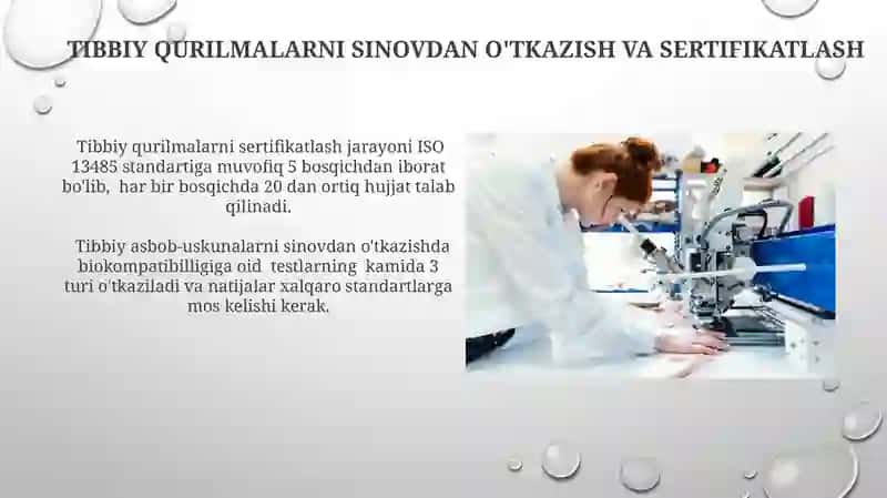 Tibbiyotda mexanik texnik asboblari va uskunalarini o’rganish 4