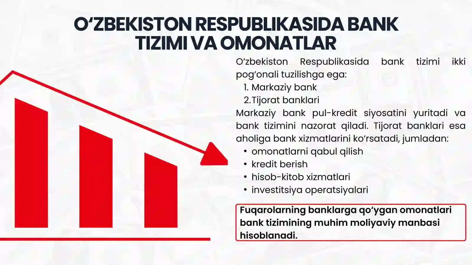 Omonat tushunchasi va uning iqtisodiy ahamiyati 4