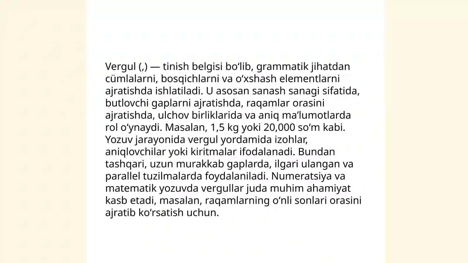 Punktuatsiya. Tinish belgilari va uning qõllanilishi 4