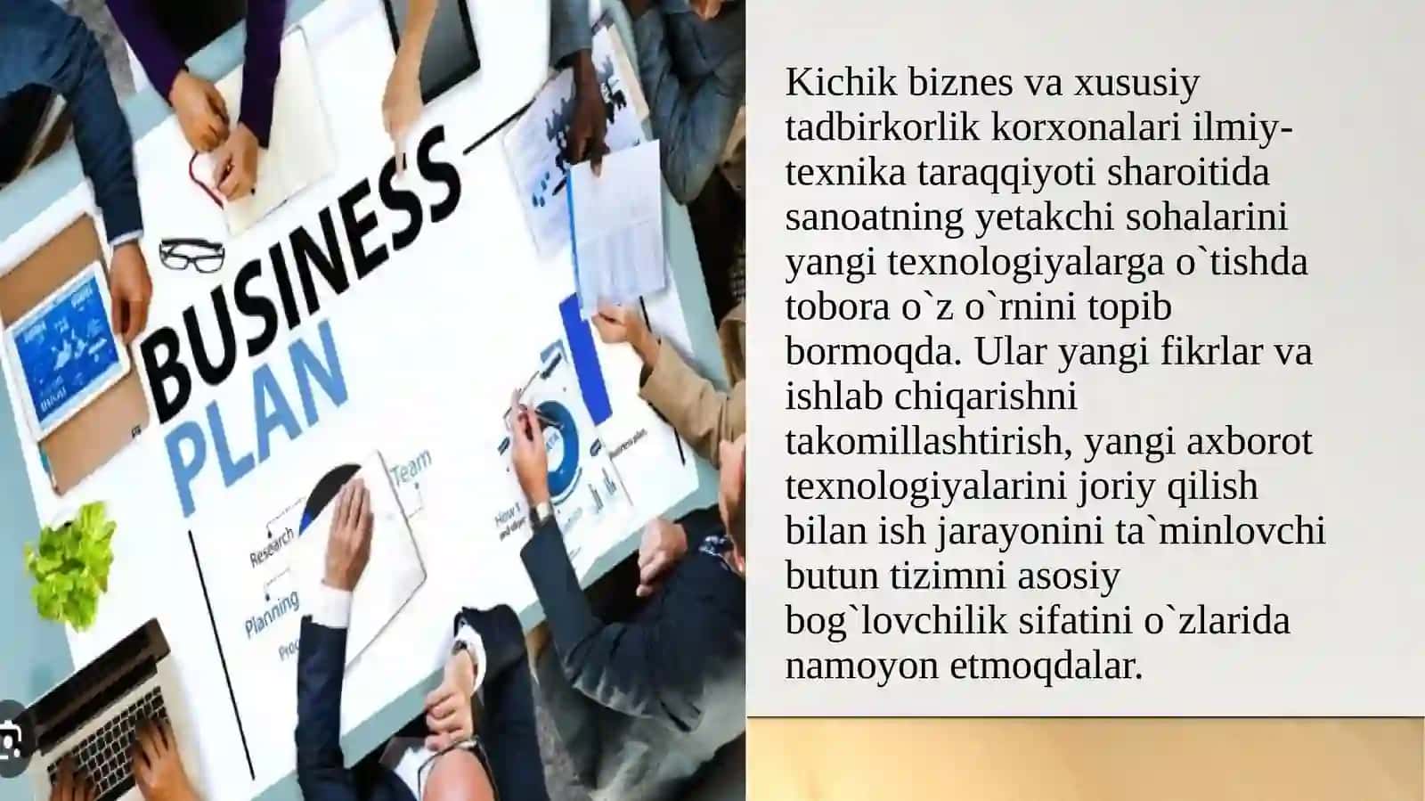O‘zbekistonda kichik biznes va xususiy tadbirkorlikning shakllantirilishi va uning o‘ziga xosligi 4