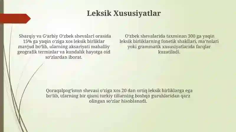 Oʻzbek dialektalogiyasi 4