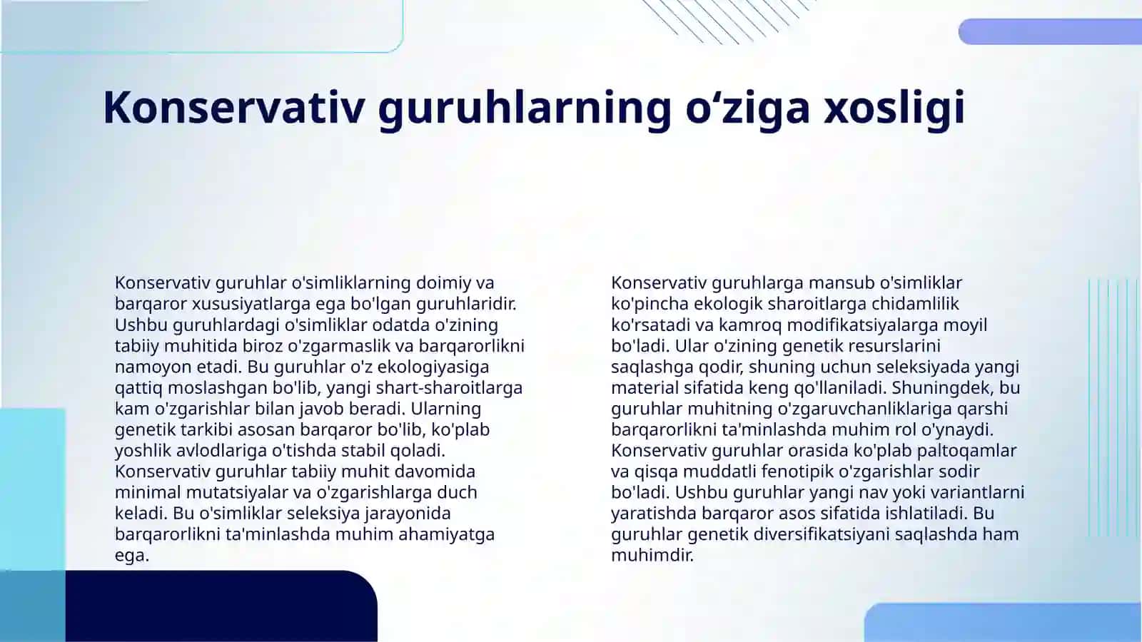 O‘SIMLIKLARNING EKOLO-GEOGRAFIK GURUHLARI VA NAVLARINING TARKIBI 4