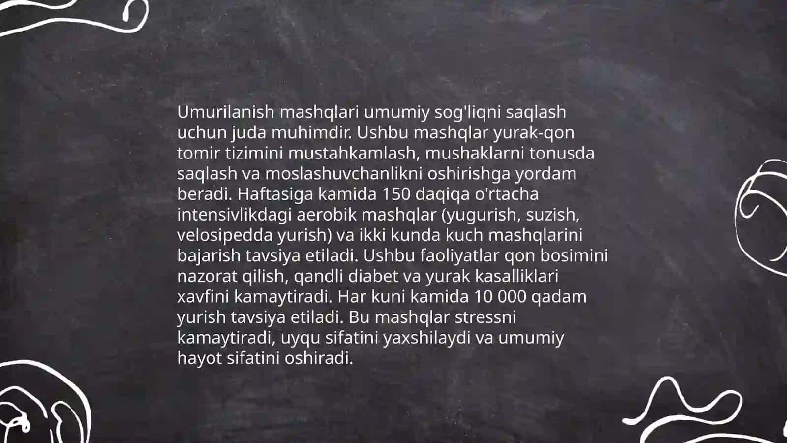 Jismoniy tarbiya va uning inson organizmiga ta'siri 4