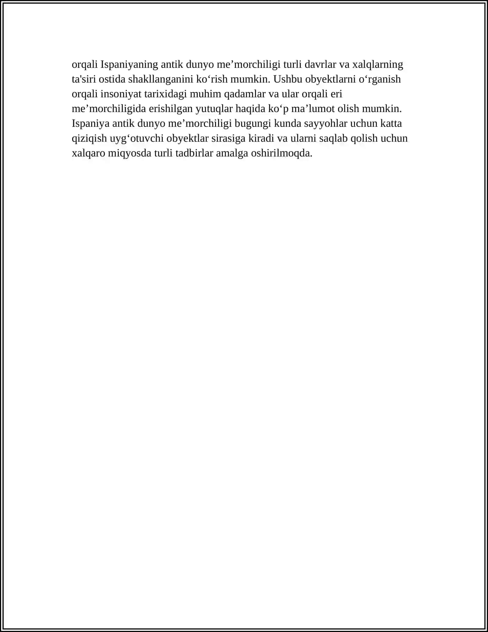 ISPANIYA ANTIK DUNYO HAYKALTAROSHLIGI 4