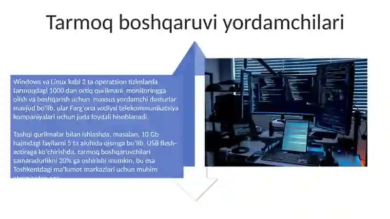 Operatsion tizimlarda yordamchi dasturlar 4