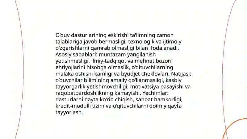 Ta'limdagi muammolar 4