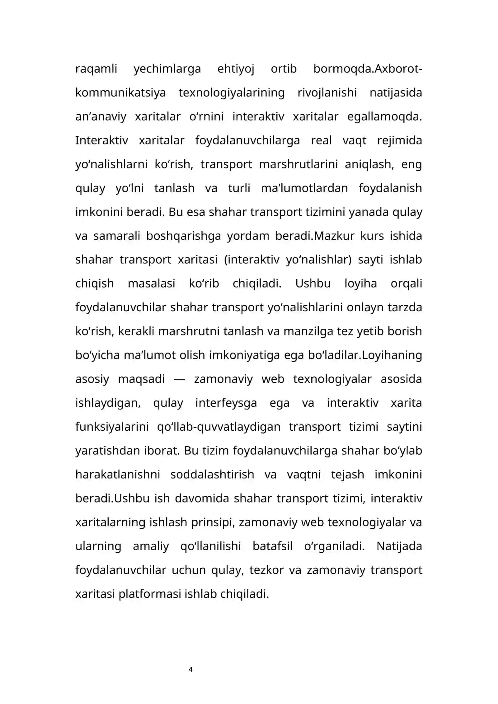 MUNDARIJA 4
