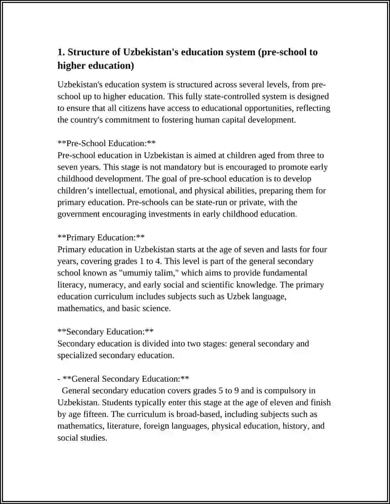 EDUCATIONAL SISTEM OF UZBEKISTAN 4