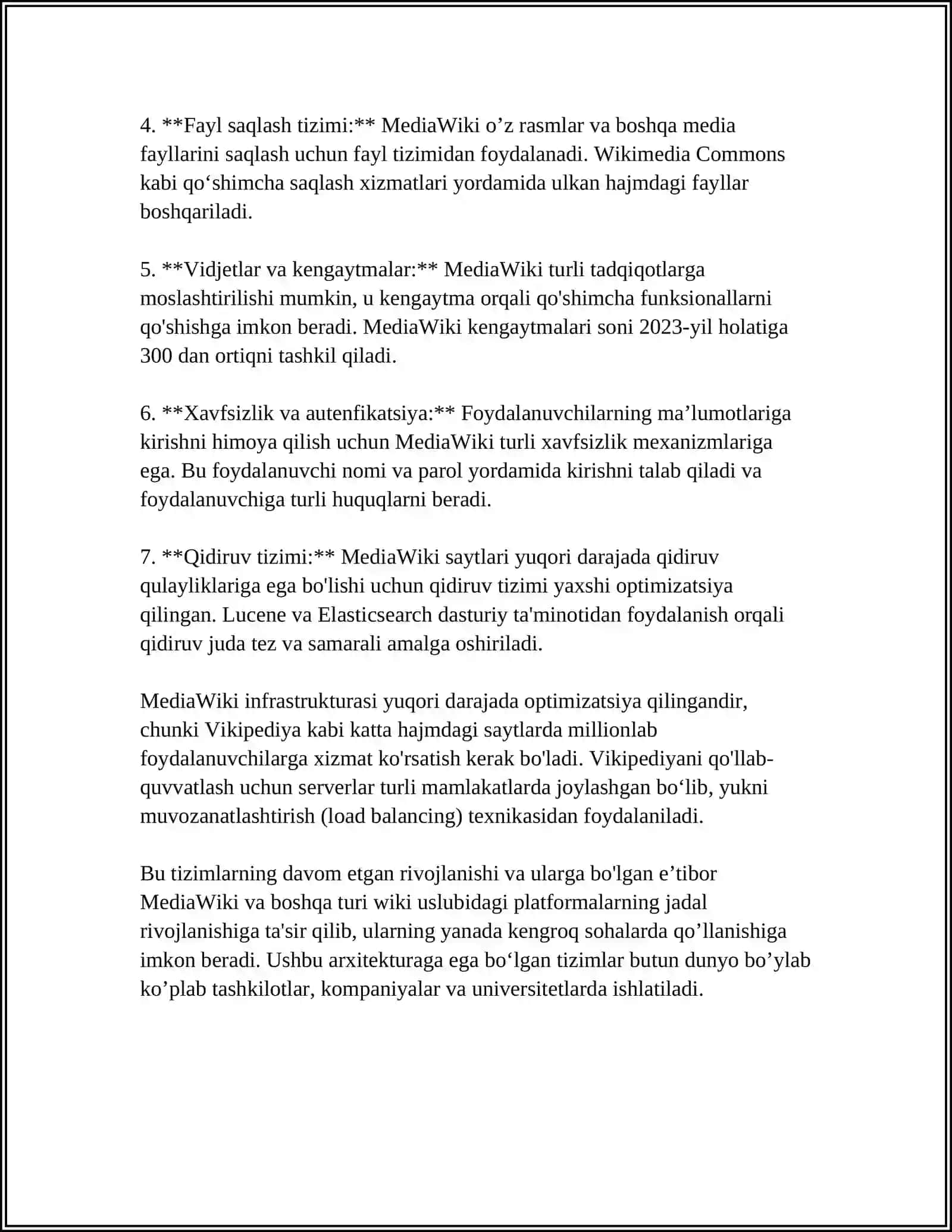 WIKI TEXNOLOGIYALAR. SUN'IY INTELLEKT 4