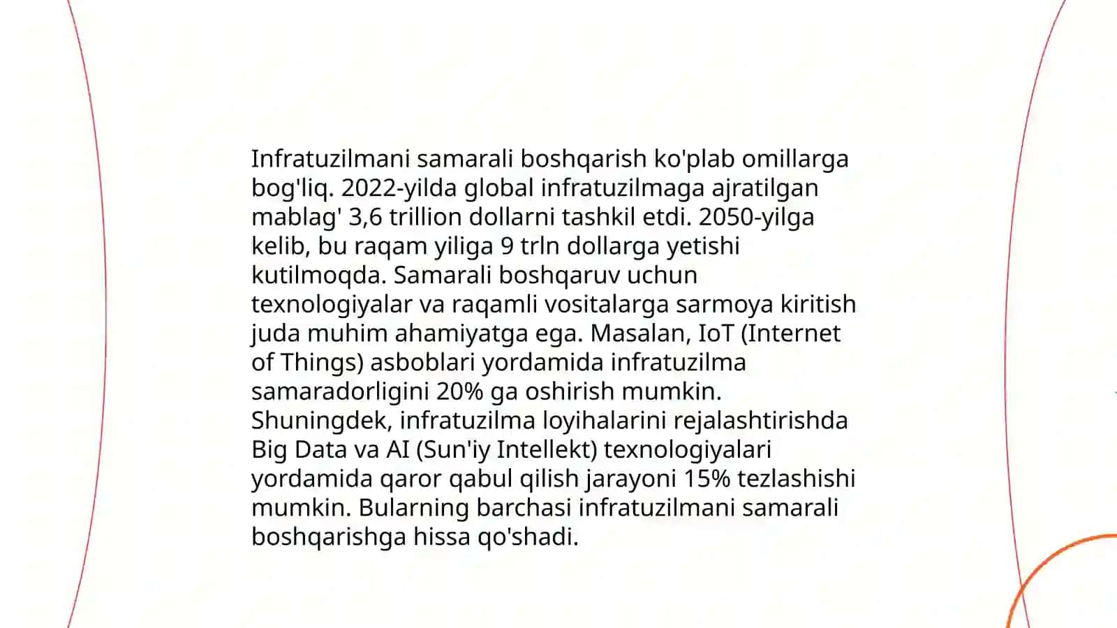 Transport loyihalarini vertikal rejalashtirish 4