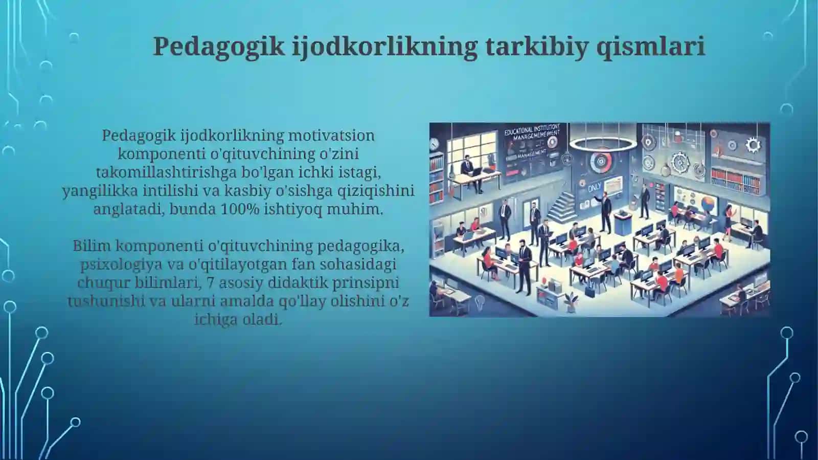 Pedagogik ijodkorlikning mohiyati va nazariyalari 4