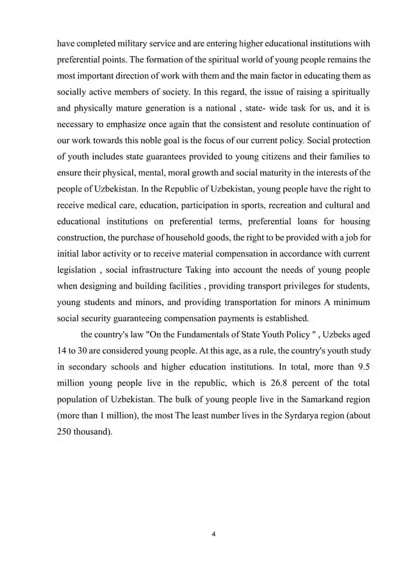 The Political System of the Republic of Uzbekistan 4