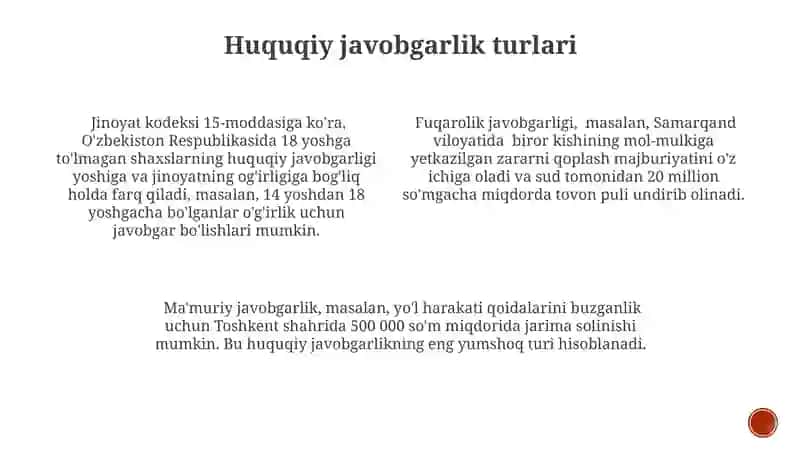 Huquqiy Xulq-atvor 4