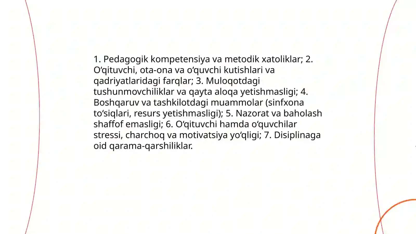PEDAGOGIK NIZOLAR VA ULARNI BARTARAF ETISH TEXNOLOGIYASI 4