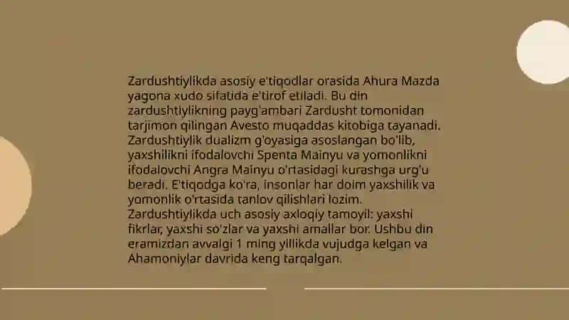 Zardushtiylik dini 4