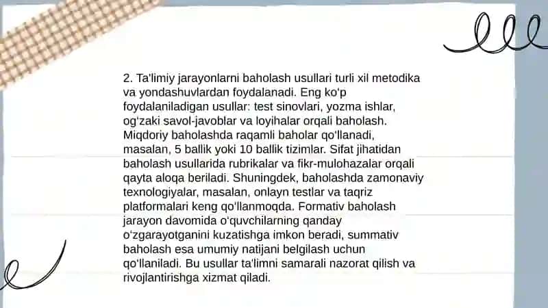 Pedagogik diagnostika 4