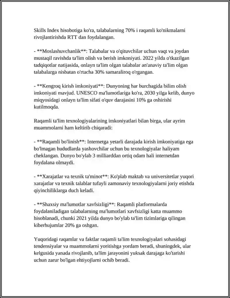 Raqamli ta'lim texnologiyalari 4