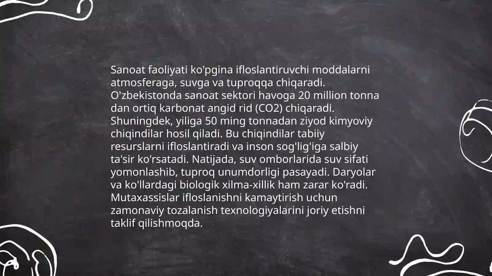 Insoniyatni atrof-muhitga ta'siri 4