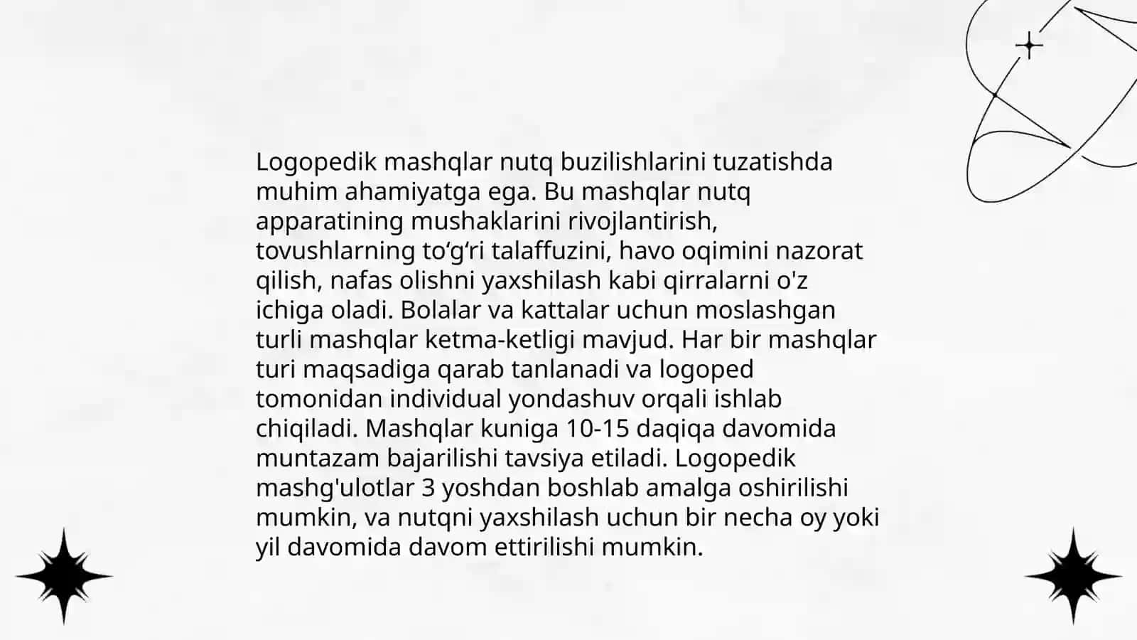 Nutq nuqsonlarini aniqlash usullari 4