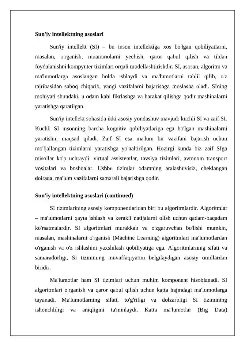 Sun'iy intellekt 4