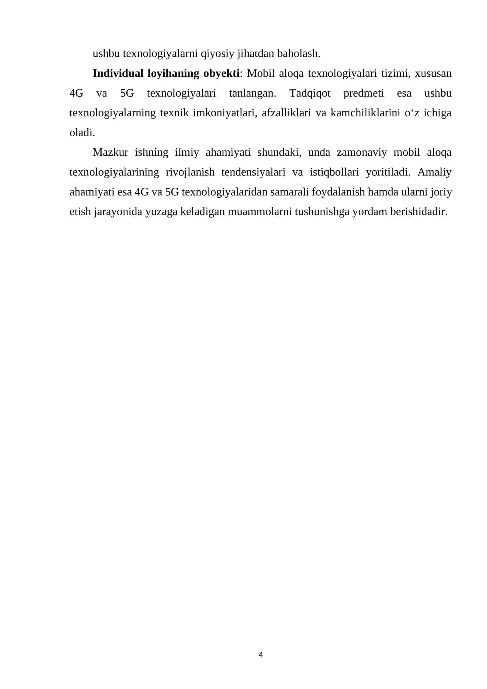 MOBIL ALOQA TEXNOLOGIYALARINING NAZARIY ASOSLARI 4
