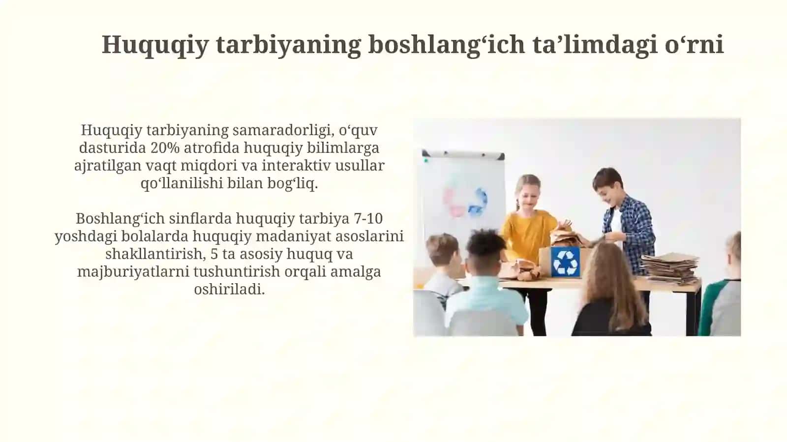 Ekologik va huquqiy tarbiya 4