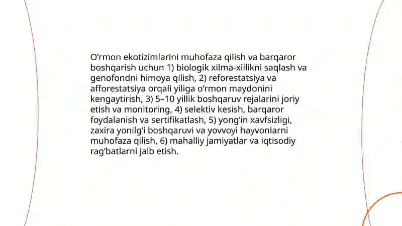Biologik xilma-xillikni saqlash va genetik resurslarni himoya qilish 4