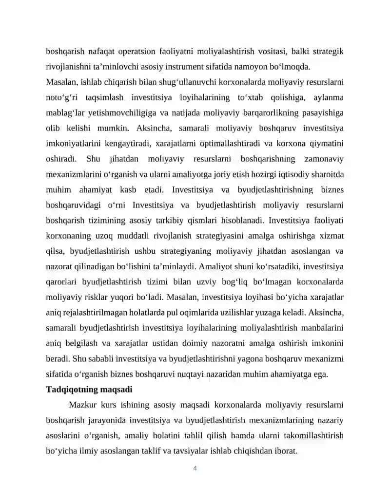 Moliya nazorati orqali biznes faoliyatini takomillashtirish 4