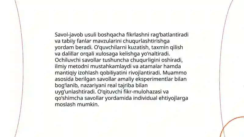 Ogʻzaki metodlarning pedagogik asoslari 4