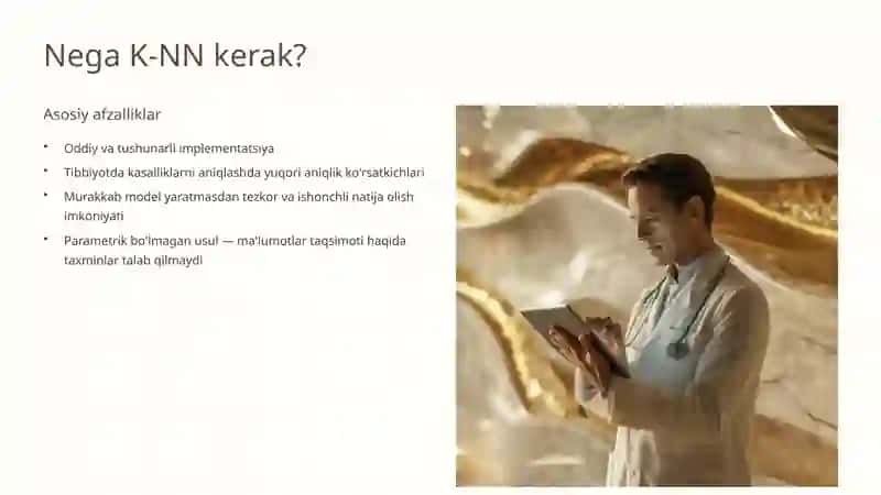 K-NN Algoritmi Bilan Kasallik Tashxisi 4