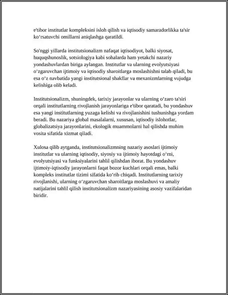 INSTITUTSIONALIZM 4