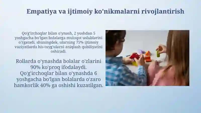 Qoʻgʻirchoqbilanoʻynashningpsixologikfoydasi 4