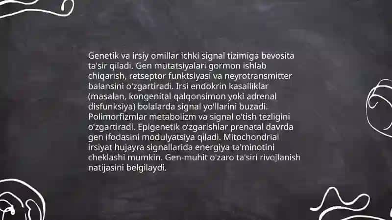 Bolalarda ichki signal tizimining rivojiga tasirietuvchi omillar 4